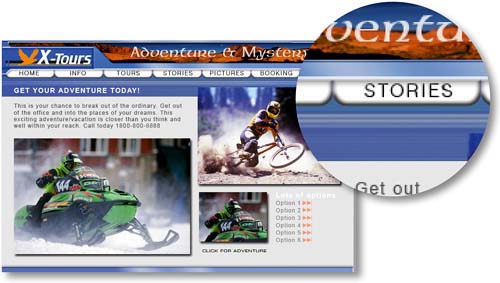 Selecting a Type Layer.