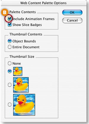 Rollover-Triggered Animation