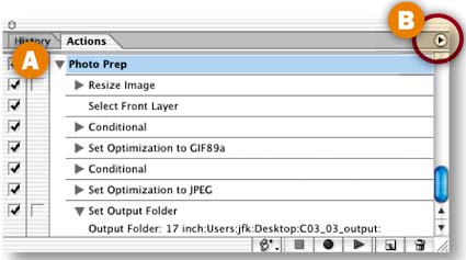 Changing the Output Folder.