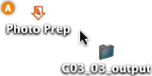 Changing the Output Folder.