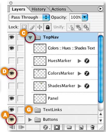 Using Layer Comps in Web Design.