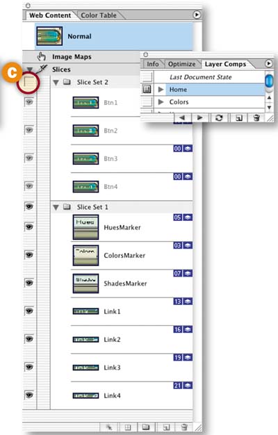 Slice Sets and Layer Comps.