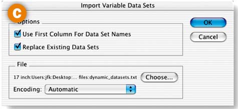 Import a Data Set]