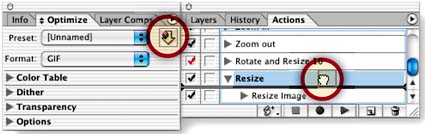 Including a Droplet in an Action