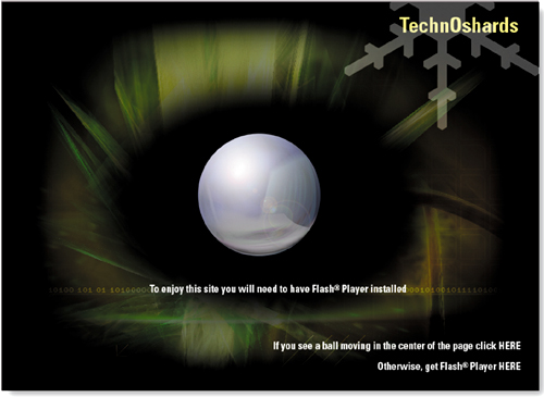 Wow Flash Splash Page