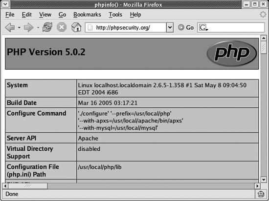 The phpinfo() function can be used to locate php.ini