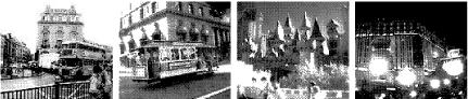Game Boy Camera pictures, taken by author, from San Francisco, Las Vegas, and London