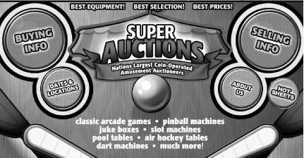 Super Auctions, the only major U.S. arcade auctioneers