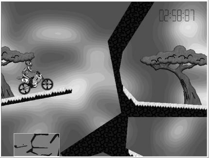Elastomania’s basic but amazingly playable stylings