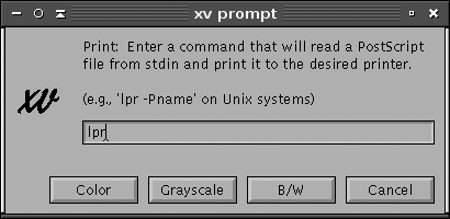 Some GUI programs enable you to specify a print command to suit your needs