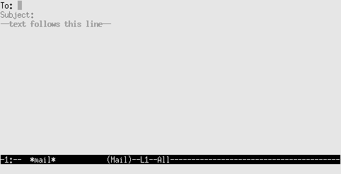 Mail in Emacs