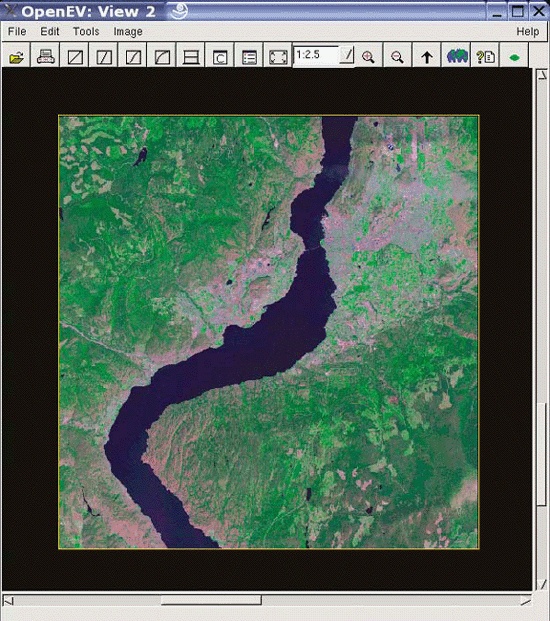 Viewing the clipped image