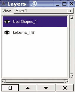 Creating a new layer for storing point locations