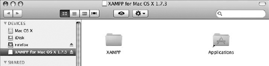 Mac OS XAMPP package