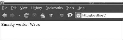 Smarty template in Zend Framework