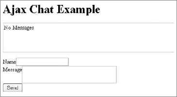 Chat window without any messages