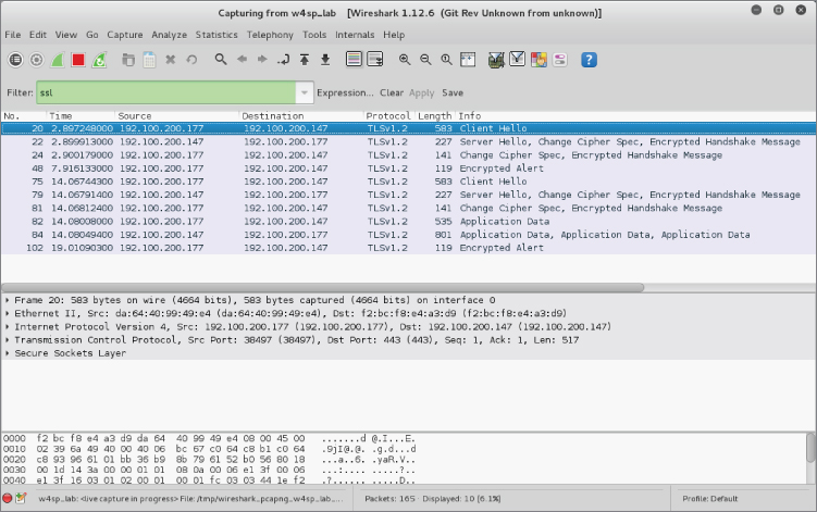 Browsing to ftp1.labs window.