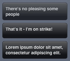 Example Growl messages