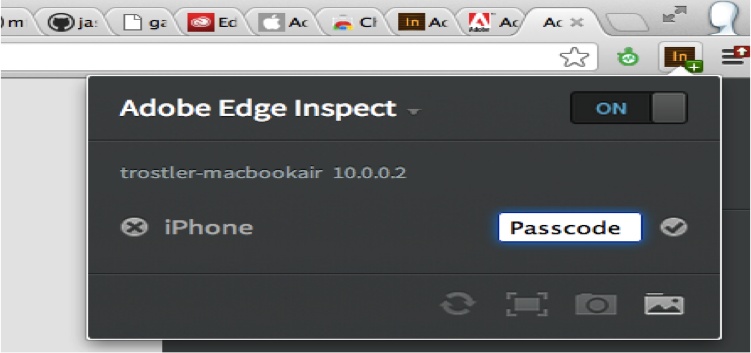 Configuring Inspect in Chrome
