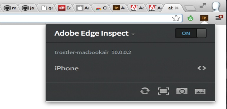 Debugging a remote device running Inspect from desktop Chrome