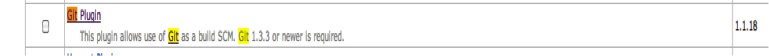 Obtaining the Git plug-in