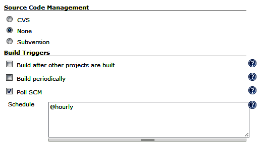 Jenkins build triggers