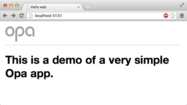 Our first program with resources