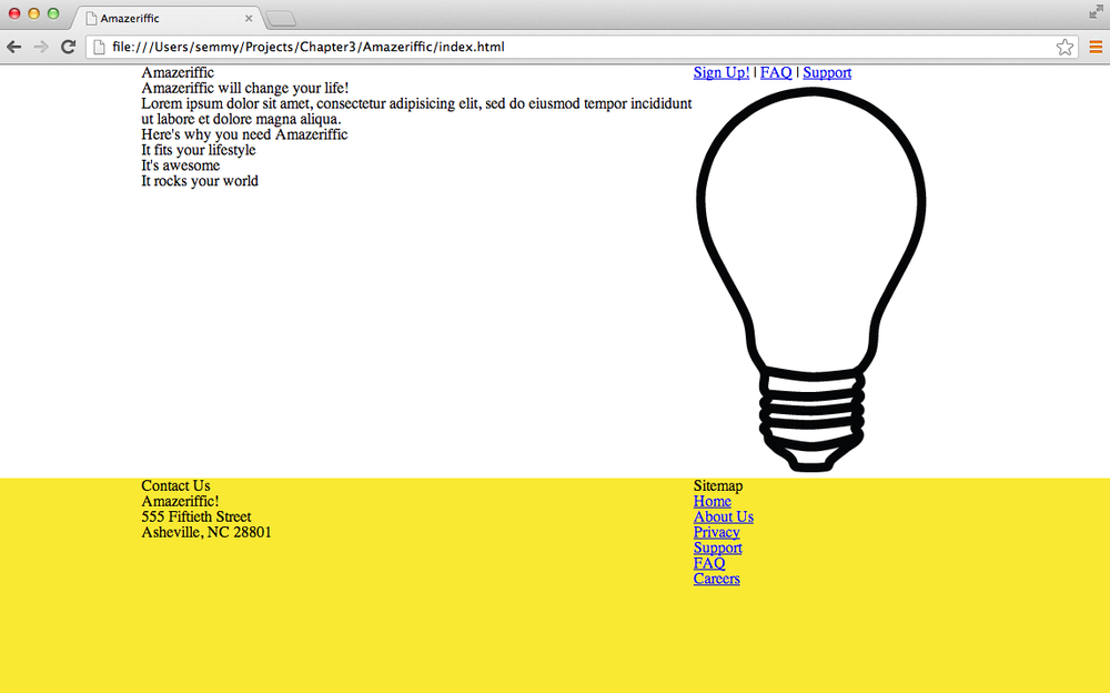 Amazeriffic after a little more styling.
