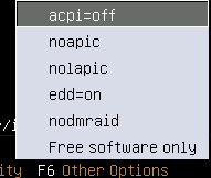 The Other Options menu