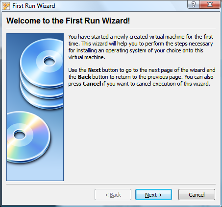 The First Run Wizard