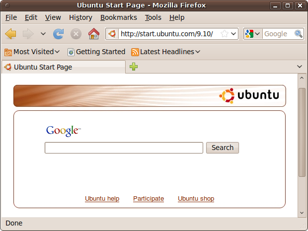 If Firefox displays its home page, your Internet connection is working