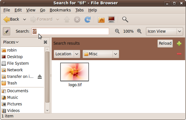 Searching for all the files with “tif” in their names