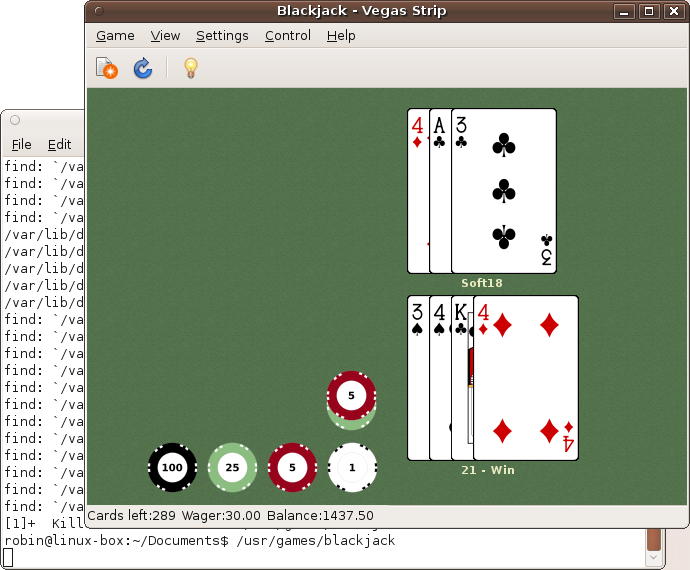 Running a program after determining its location