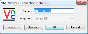 Connecting to a VNC server from Windows