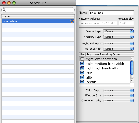 Jollys Fast VNC has detected the Ubuntu VNC server