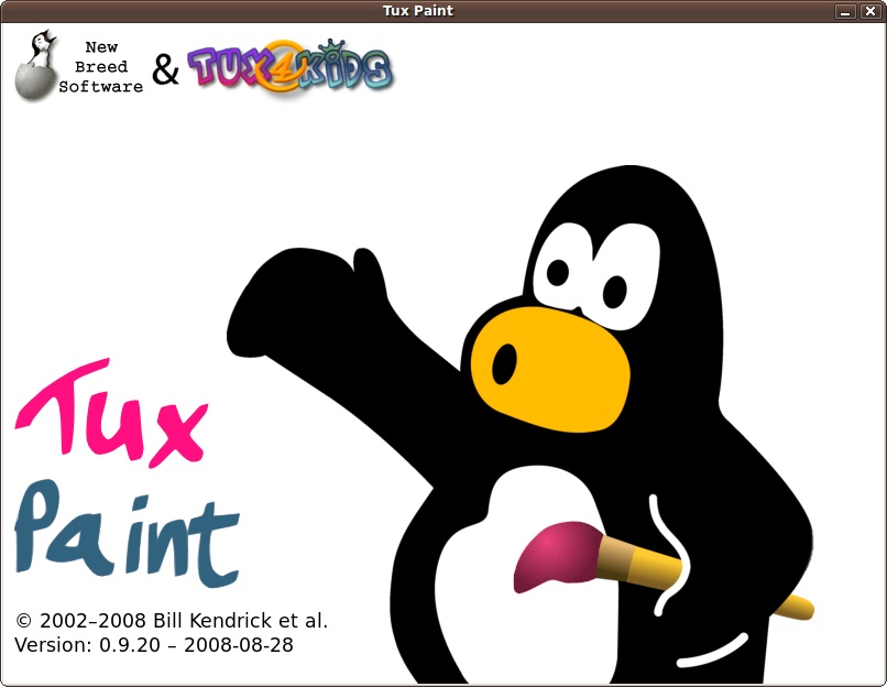 Tux Paint makes digital painting easy and fun
