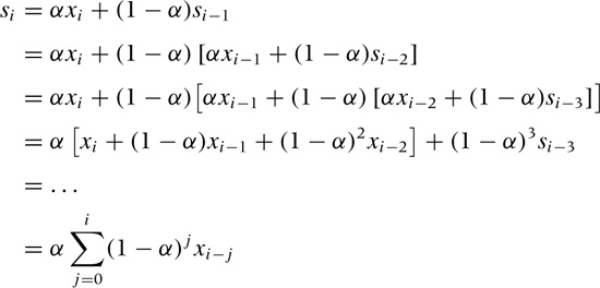 Exponential Smoothing