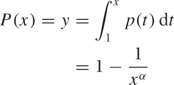 Generating random numbers from the Gaussian distribution: generate uniformly distributed numbers between 0 and 1, then find the locations values at which the Gaussian distribution function assumes these values. The locations follow a Gaussian distribution.