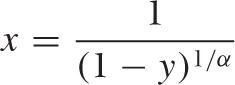 Generating random numbers from the Gaussian distribution: generate uniformly distributed numbers between 0 and 1, then find the locations values at which the Gaussian distribution function assumes these values. The locations follow a Gaussian distribution.
