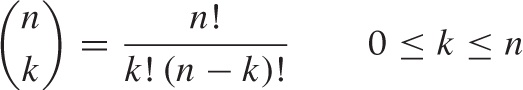 The Binomial Theorem