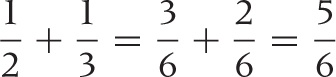 Working with Fractions