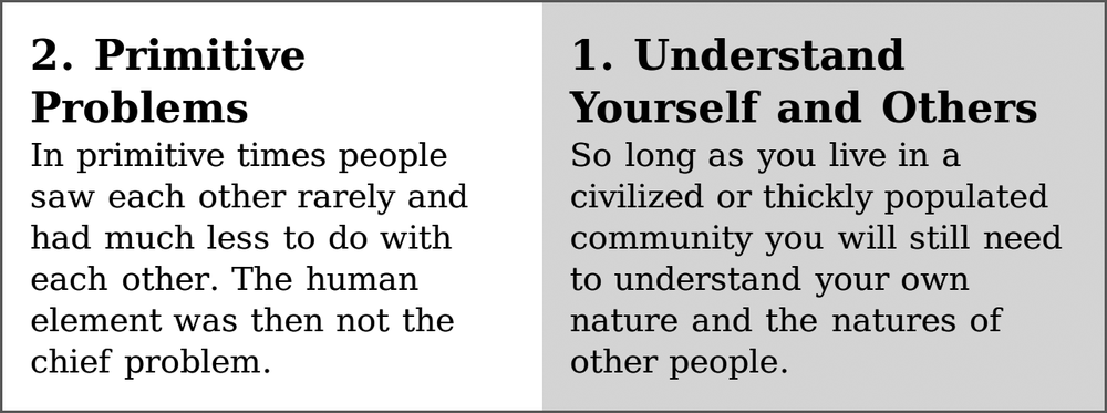 The row-reverse value quickly reverses the order of flex children.