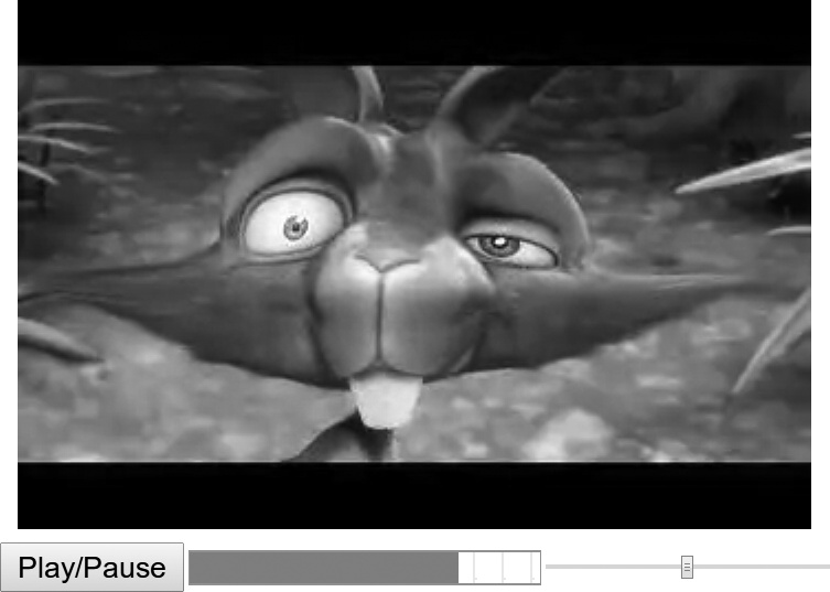 The range element controls the video’s volume. With this, the video now has basic controls made using HTML elements and the Media Elements API.