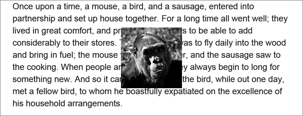 (This gorilla photo is by Chris Willis and can be found at . It used under a Creative Commons license.)