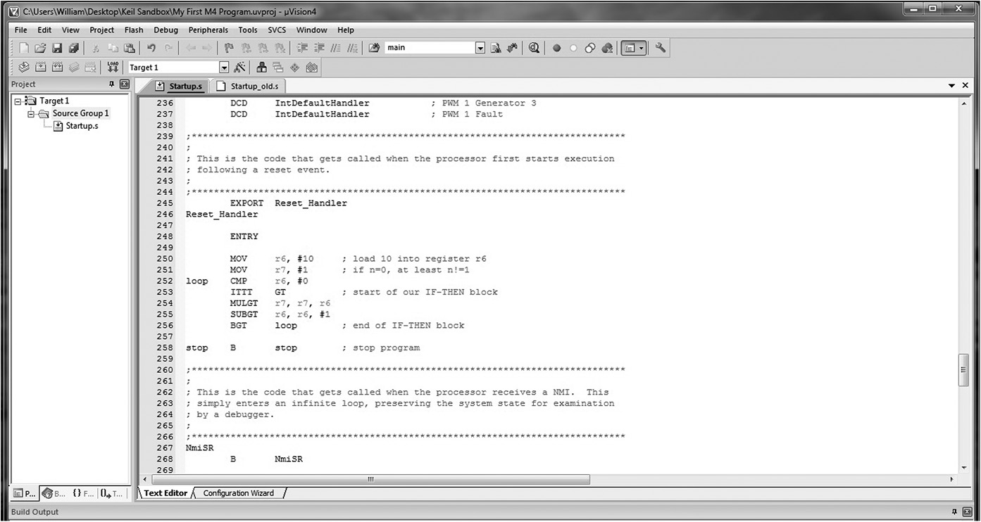Image of Sample code.
