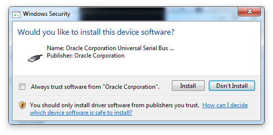 Install Drivers