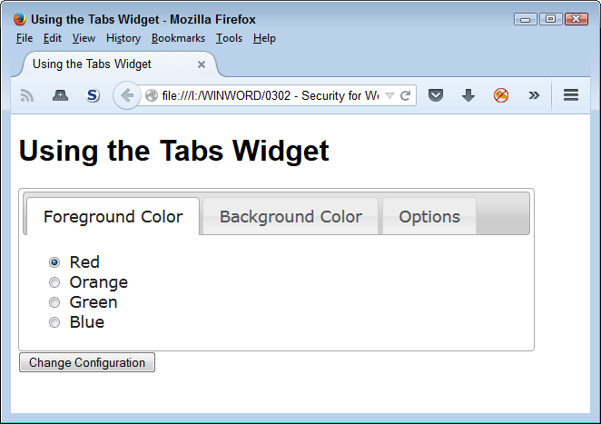 A clear interface focuses on one issue in a manner the user can understand
