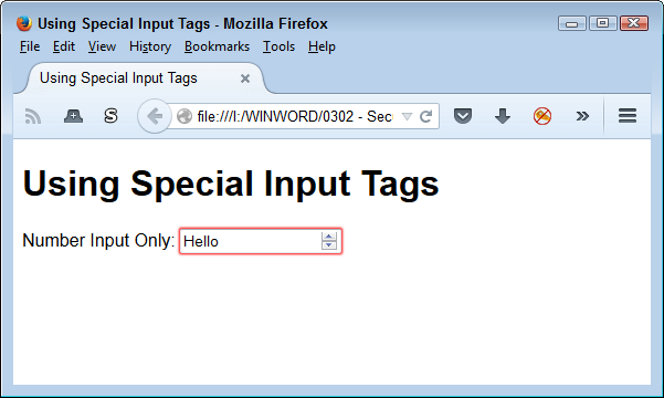 HTML5 controls provide automatic validation