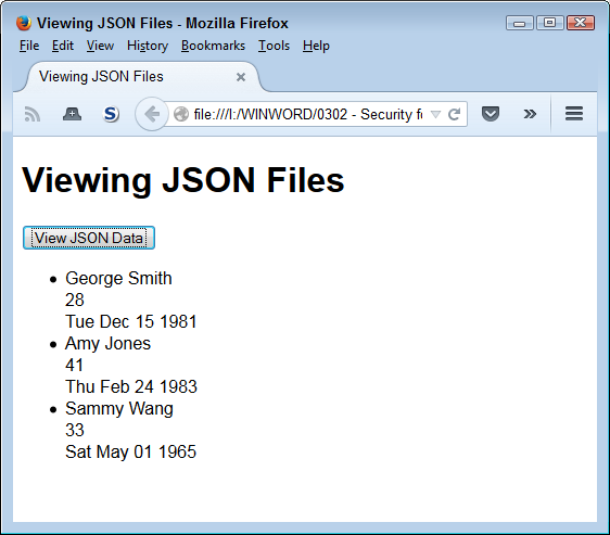 Injecting data from an external source is always problematic