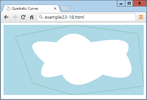 Drawing with quadratic curves